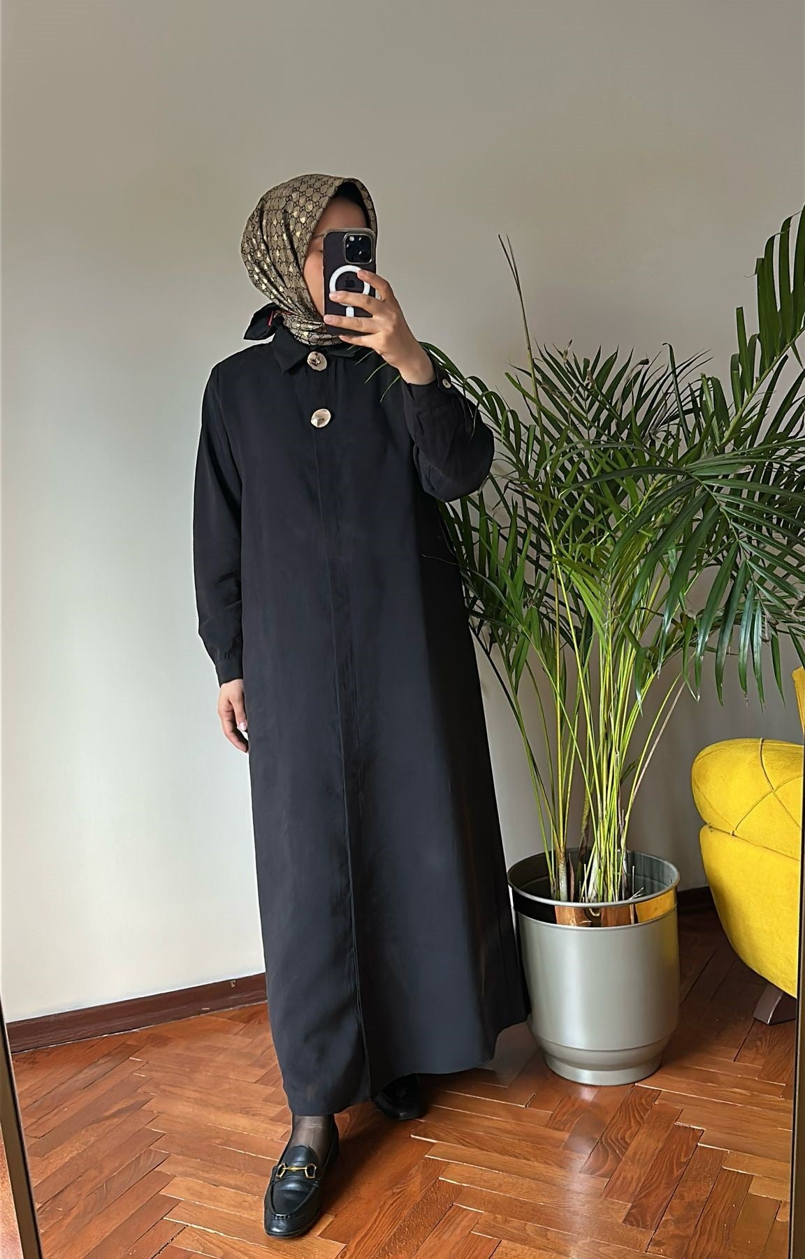 Tensel Giy-Çık Kap Siyah