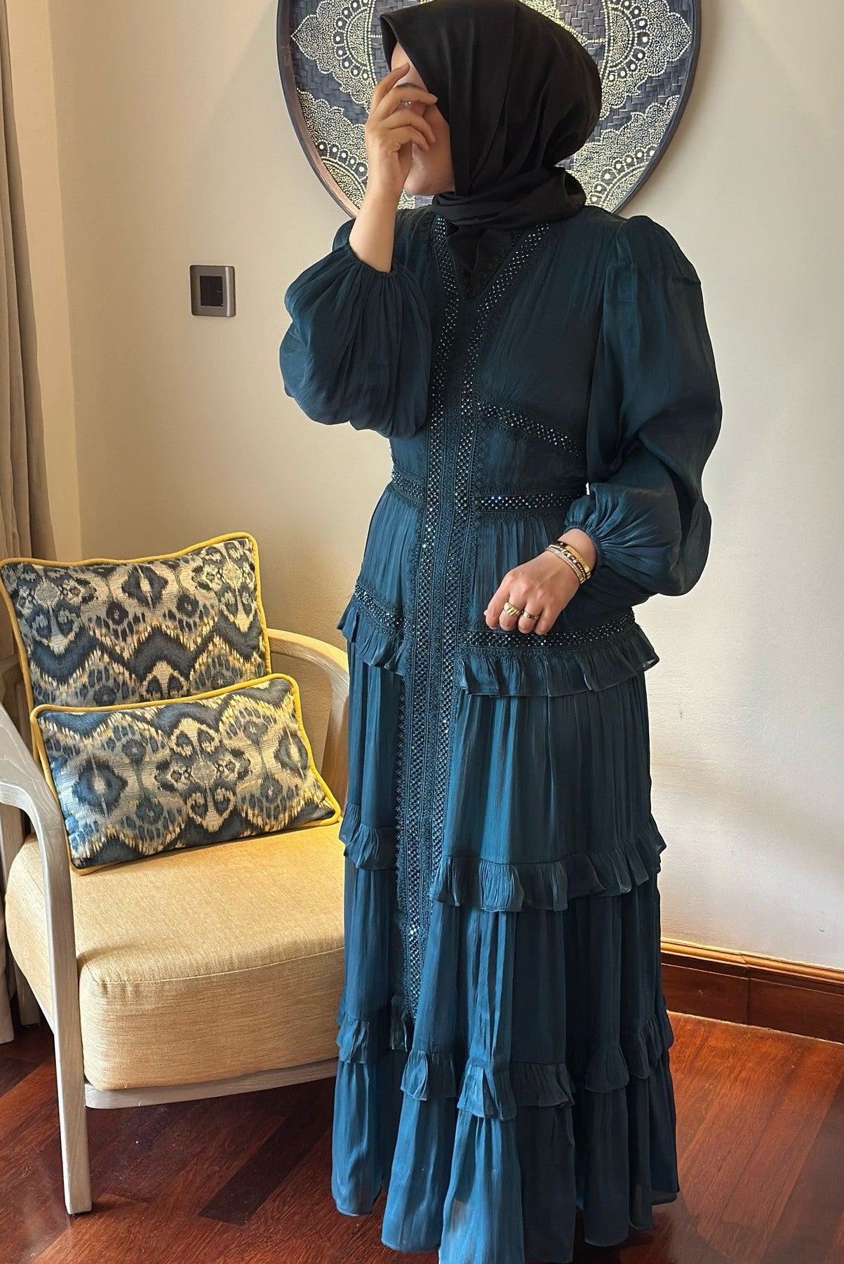 Abiye Elbise Zümrüt