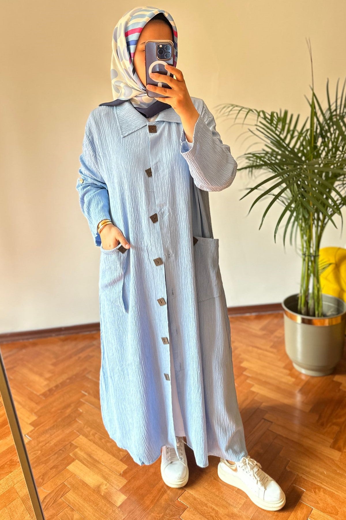 Krinkıl Kap Bebe Mavisi