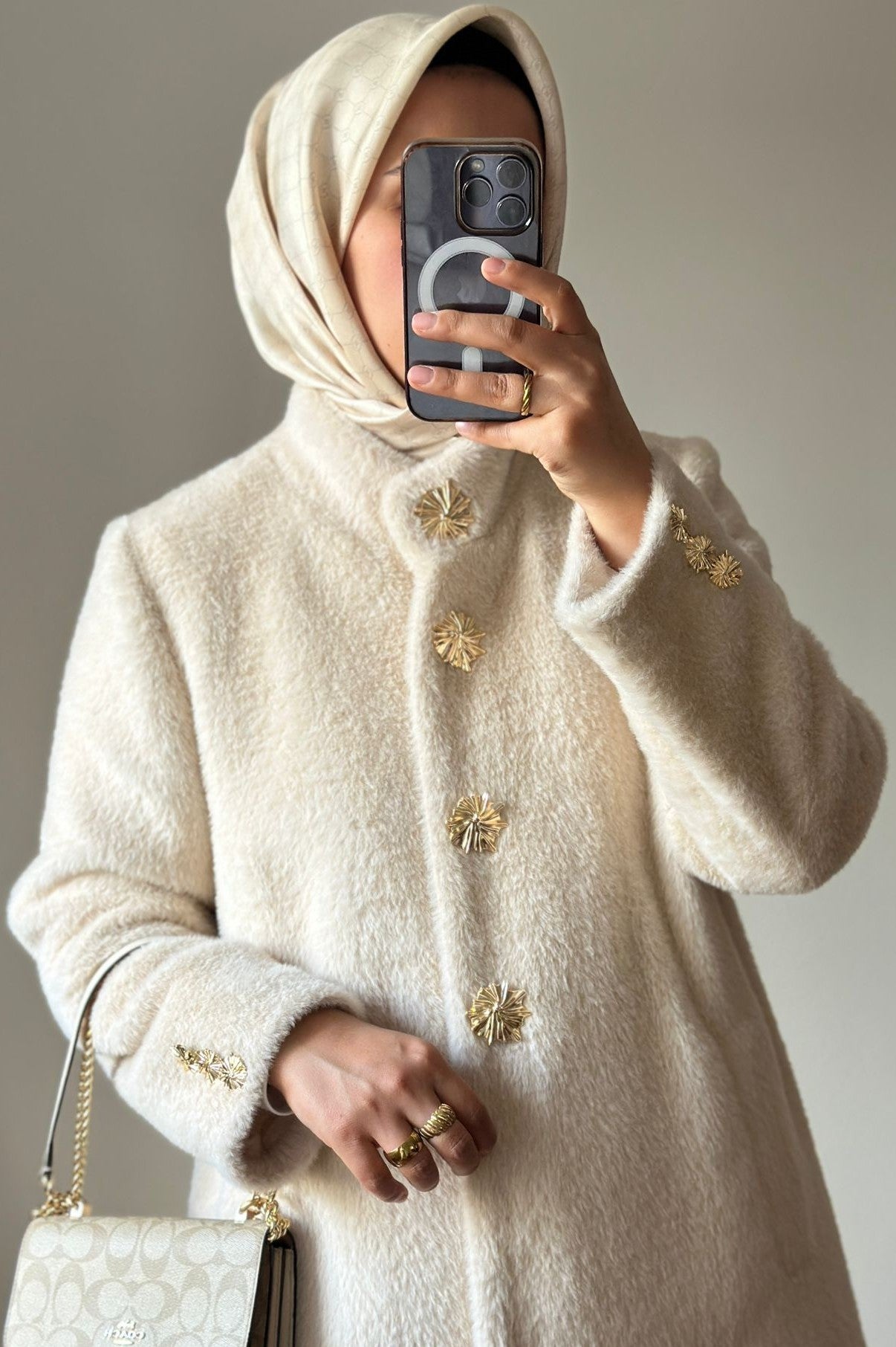 Kemerli Angora Kaban Bej